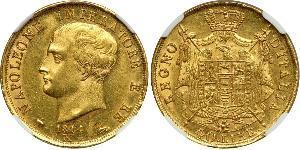 40 Lira Kingdom of Italy (Napoleonic) (1805–1814) Gold Napoleon (1769 - 1821)