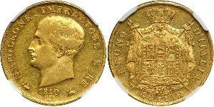 40 Lira Kingdom of Italy (Napoleonic) (1805–1814) Gold Napoleon (1769 - 1821)