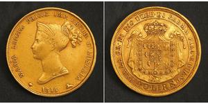 40 Lira Italie / Duché de Parme et de Plaisance (1545 - 1859) Or Marie-Louise d