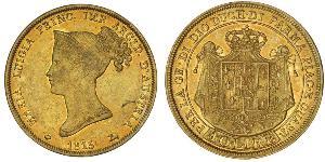 40 Lira Italie / Duché de Parme et de Plaisance (1545 - 1859) Or Marie-Louise d