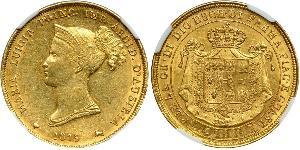 40 Lira Italia / Ducato di Parma e Piacenza (1545 - 1859) Oro Maria Luisa d
