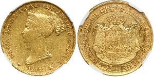 40 Lira Italia / Ducato di Parma e Piacenza (1545 - 1859) Oro Maria Luisa d