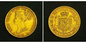 40 Lira Italia / Ducato di Parma e Piacenza (1545 - 1859) Oro Maria Luisa d