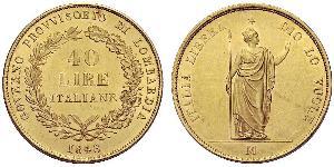40 Lira Italian city-states Oro 