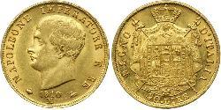 40 Lira 義大利王國 (拿破崙時代) (1805 - 1814) 金 拿破仑一世(1769 - 1821)