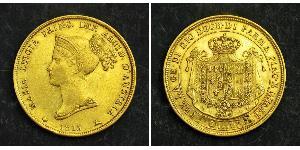 40 Lira 帕爾馬公國 (1545 - 1859) / 意大利 金 瑪麗·路易莎