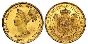40 Lira 帕爾馬公國 (1545 - 1859) / 意大利 金 瑪麗·路易莎