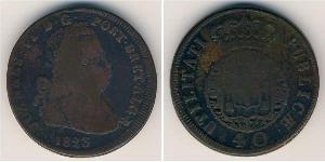 40 Reis Regno del Portogallo (1139-1910) Rame 