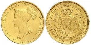 40 Ліра https://en.wikipedia.org/wiki/Duchy_of_Parma (1545 - 1859) / Італія Золото Марія-Луїза Австрійська