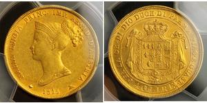 40 Ліра https://en.wikipedia.org/wiki/Duchy_of_Parma (1545 - 1859) / Італія Золото Марія-Луїза Австрійська