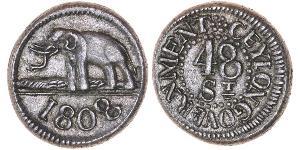 48 Stiver Sri Lanka (1948 - ) Argento 