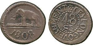 48 Stiver Sri Lanka (1948 - ) Argento 