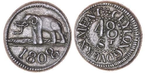 48 Stiver Sri Lanka (1948 - ) Argento 