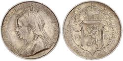 4 1/2 Пиастр Британский Кипр (1878 - 1960) / Республика Кипр Серебро Виктория (1819 - 1901)