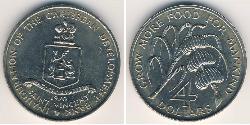 4 Dólar  Níquel/Cobre 