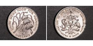 4 Dollaro Barbados Rame/Nichel 
