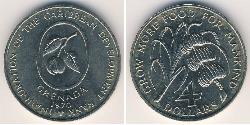 4 Dollaro Grenada ( - 1974) Rame/Nichel 