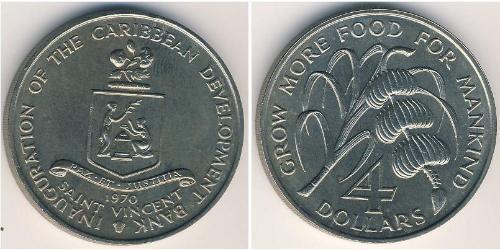 4 Dollaro  Rame/Nichel 