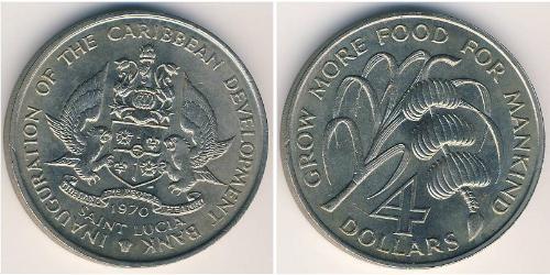 4 Dollaro  Rame/Nichel 