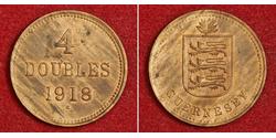 4 Double Guernsey Kupfer 