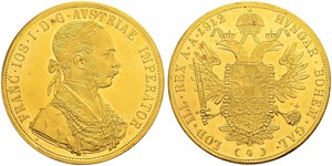4 Ducat Austria-Hungary (1867-1918) Gold Franz Joseph I (1830 - 1916)