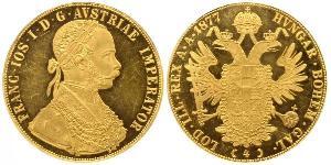 4 Ducat Österreich-Ungarn (1867-1918) Gold Franz Joseph I (1830 - 1916)