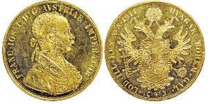4 Ducat Imperio austrohúngaro (1867-1918) Oro Franz Joseph I (1830 - 1916)