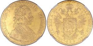4 Ducat Impero austro-ungarico (1867-1918) Oro Franz Joseph I (1830 - 1916)
