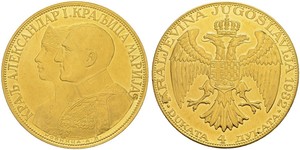4 Ducat República Federativa Socialista de Yugoslavia (1943 -1992) Oro 