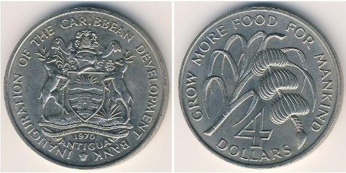 4 Dólar  Níquel/Cobre 