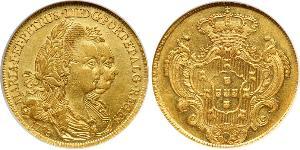 4 Escudo Kingdom of Portugal (1139-1910) Gold Peter III. von Portugal  (1717-1786)