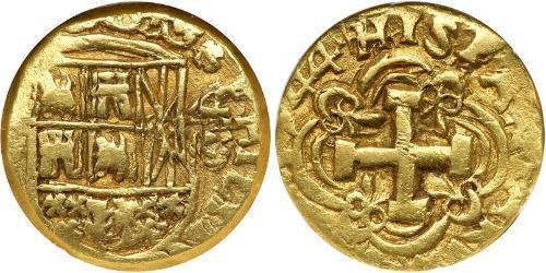 4 Escudo Vizekönigreich Neugranada (1717 - 1819) Gold 