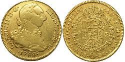 4 Escudo Chili Or Charles III d