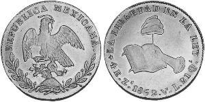 4 Escudo Second Federal Republic of Mexico (1846 - 1863) Or 