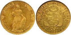 4 Escudo Perù Oro 