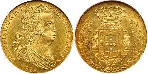 4 Escudo Regno del Portogallo (1139-1910) Oro Giovanni VI del Portogallo (1767-1826)