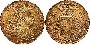 4 Escudo Reino de Portugal (1139-1910) Oro Juan VI de Portugal (1767-1826)
