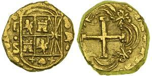 4 Escudo New Kingdom of Granada (1549 - 1739) 金 Philip V of Spain(1683-1746)