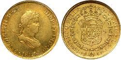 4 Escudo 秘鲁 金 费尔南多七世 (1784 - 1833)