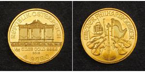 4 Euro Republik Österreich (1955 - ) Gold 