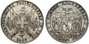 4 Franc Suisse Argent 