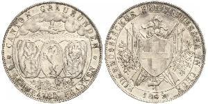 4 Franc Svizzera Argento 