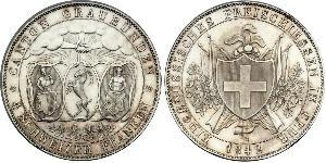 4 Franc Svizzera Argento 