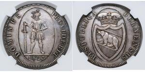 4 Franc Svizzera Argento 