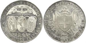 4 Franc Schweiz Silber 