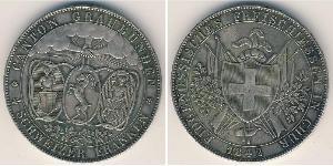 4 Franc Schweiz Silber 