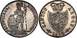 4 Franc Switzerland Silver 