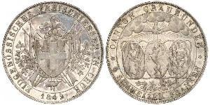 4 Franc Switzerland Silver 