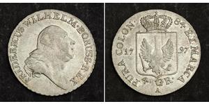 4 Groschen Königreich Preußen (1701-1918) Silber Friedrich Wilhelm II. (Preußen)