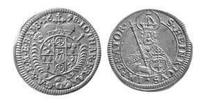 4 Kreuzer Prince-Bishopric of Bamberg (1245–1802) Argent 
